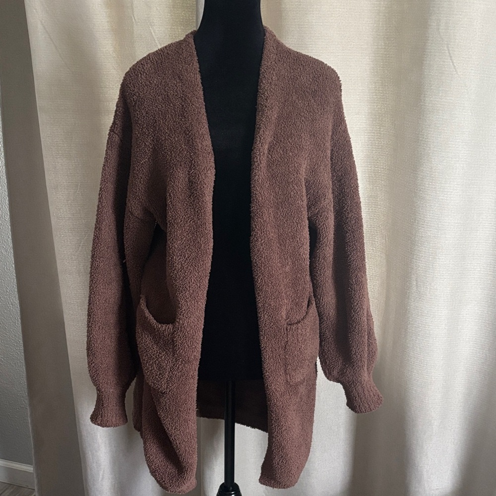 Fashion Nova Chocolate Brown Cardigan